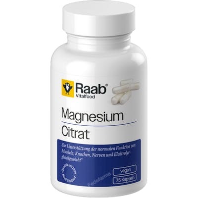 CITRATO DE MAGNESIO 840 MG 75 VEG CAPSULAS