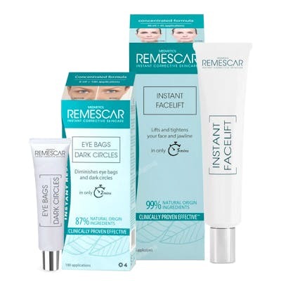 REMESCAR PACK BOLSAS Y OJERAS 8ML + LIFTING FACIAL 40ML 50%