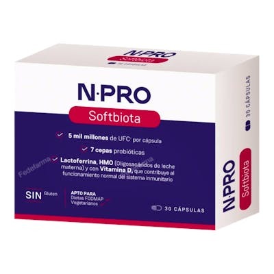 NPRO SOFTBIOTA 30 CAPSULAS