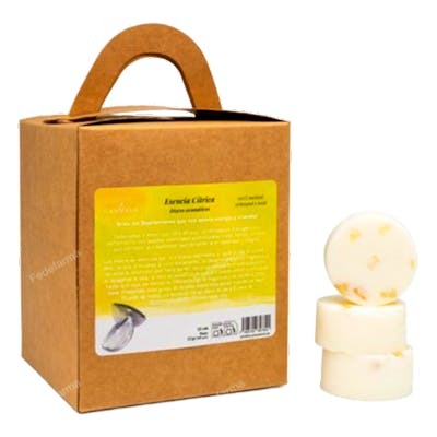 CANVELA - DISCOS AROMÁTICOS ESENCIA CÍTRICA CON ACEITE ESENC