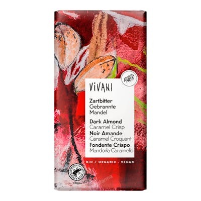 VIVANI BIOTOBIO VIVANI CHOCOLATE NG ALMENDRA GARRAPIÑADA 80