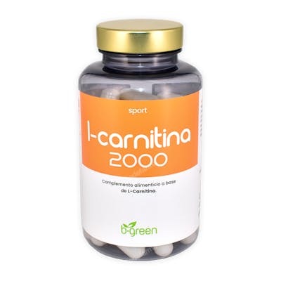 B.GREEN (LAB. LEBUDIT) B·GREEN L-CARNITINA 2000 MG 60 CAPS