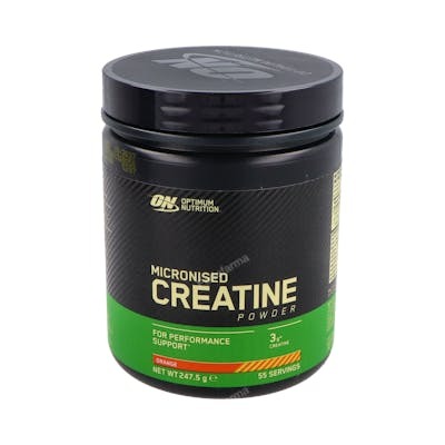 OPTIMUM NUTRITION MICRONISED CREATINE POWDER 247.5G ORANGE