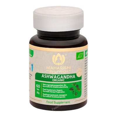 MAHARISHI AYURVEDA ASHWAGANDHA ORGANIC 60COMP