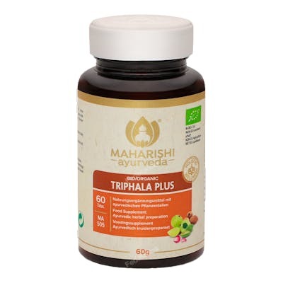 MAHARISHI AYURVEDA TRIPHALA PLUS ORGANIC 60COMPRIMIDOS