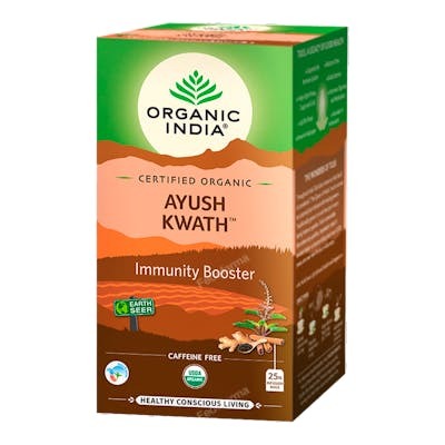ORGANIC INDIA AYUSH KWATH INFUSION AYURVEDICA 25 BOLSAS