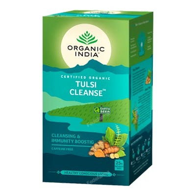 ORGANIC INDIA TULSI CLEANSE INFUSION AYURVEDICA 25 BOLSAS