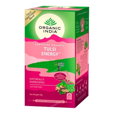 ORGANIC INDIA TULSI ENERGY INFUSION AYURVEDICA 25 BOLSAS