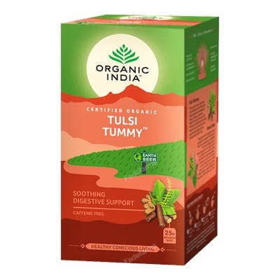 ORGANIC INDIA TULSI TUMMY INFUSION AYURVEDICA 25 BOLSAS