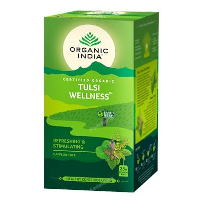 ORGANIC INDIA TULSI WELLNESS INFUSION AYURVEDICA 25 BOLSAS