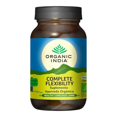 ORGANIC INDIA COMPLETE FLEXIBILITY SUPLEMENTO AYURVEDA ORGAN