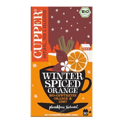 CUPPER INFUSION NARANJA CANELA BIO, 20 BOLSAS