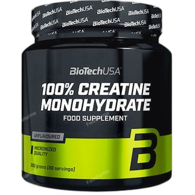 BIOTECHUSA  100% CREATINE MONOHYDRATE 300G NEON CITRUS