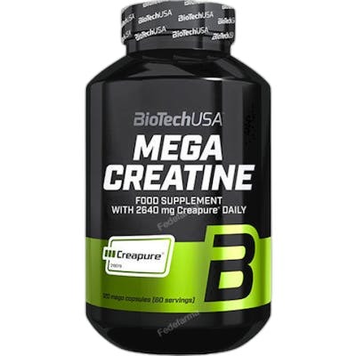 BIOTECHUSA MEGA CREATINE 120 CAPS