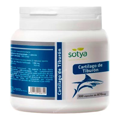 SOTYA CARTILAGO DE TIBURON 870MG CAPSULAS 300U