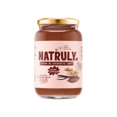 NATRULY CREMA DE CACHUETE, CACAO Y VAINILLA 500GR