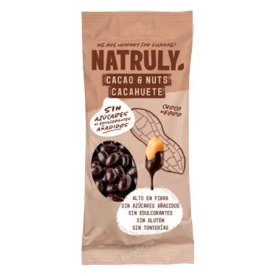 NATRULY CACAO NUTS CHOCOLATE NEGRO 50GR