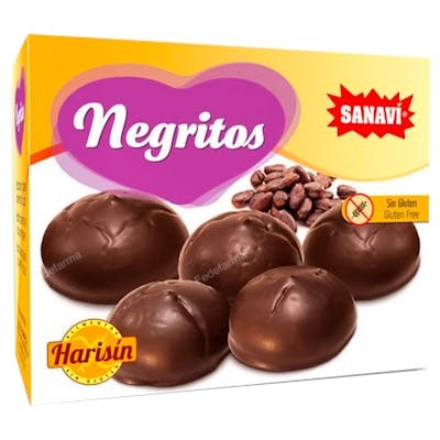 SANAVI NEGRITOS CHOCO HARISIN 150 GR