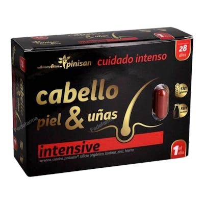 PINISAN CABELLO Y UÑAS INTENSIVE 28 CAPSULAS