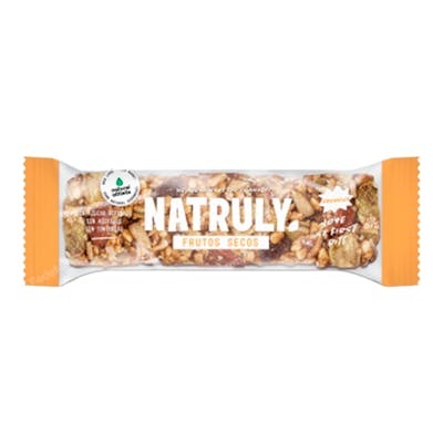 NATRULY BARRITA RAW CRUNCHY DE FRUTOS SECOS BIO 20 BARRITAS