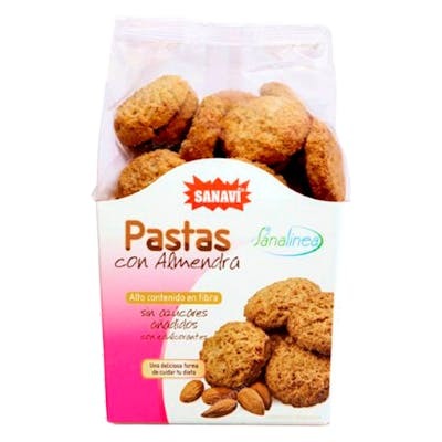 SANAVI PASTAS CON ALMENDRA S/A 250 GR