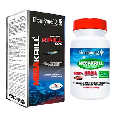 FLEURYMER ACEITE DE KRILL 60 PERLAS