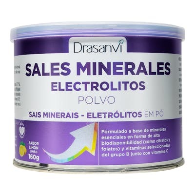 DRASANVI SALES MINERALES - ELECTROLITOS PUROS LIMON 160G