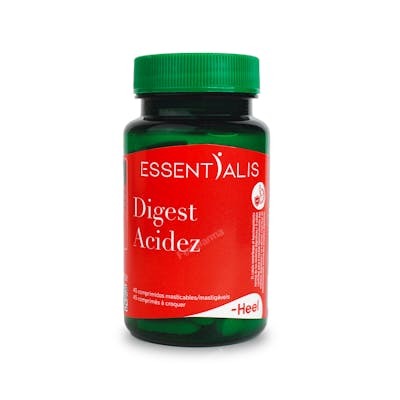 HEEL ESSENTIALIS DIGEST ACIDEZ 45 COMP. MASTICABLES