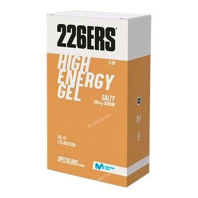 226ERS ESTUCHE 6UD HIGH ENERGY GEL 76GR SPECULOOS SALTY 250M
