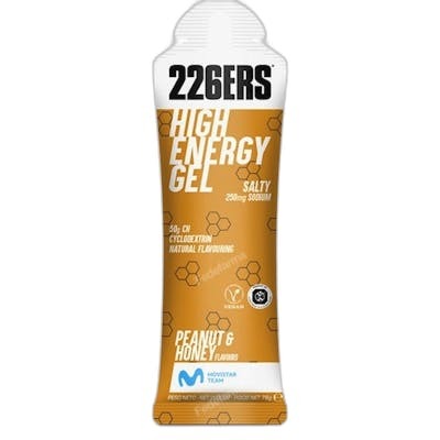 226ERS HIGH ENERGY GEL 76GR SALTY PEANUT & HONEY 250MG