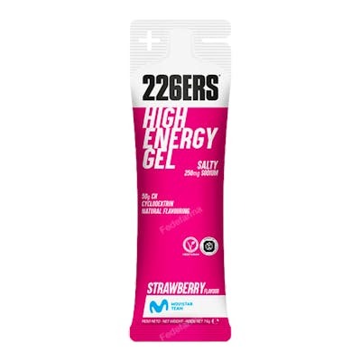 226ERS HIGH ENERGY GEL 76GR SALTY STRAWBERRY 250MG
