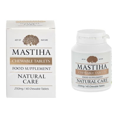 MASTIHA CHEWABLE TABLETS 1G/40 TABL