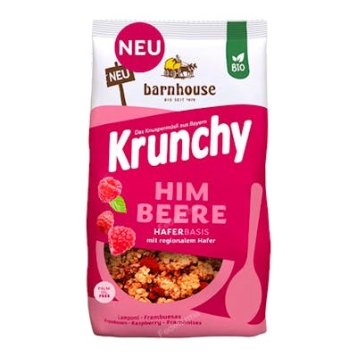BARNHOUSE MUESLI KRUNCHY FRAMBUESA 500GR