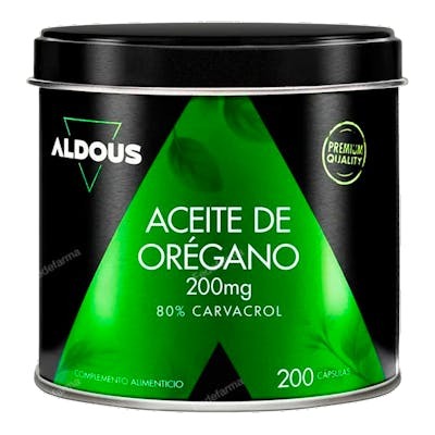 ALDOUS BIO ALDOUS ACEITE DE OREGANO 200 CAPS