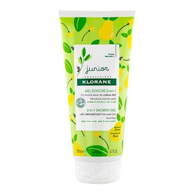 KLORANE JUNIOR GEL DUCHA 2 EN 1 200 ML PERFUME PERA