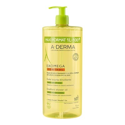 A-DERMA EXOMEGA CONTROL ACEITE LIMPIADOR EMOLIENTE 1 L