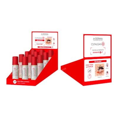 A-DERMA KIT EXPOSITOR CUTALGAN 12 UD