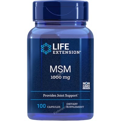 LIFE EXTENSION MSM 1000 MG 100 CAPS