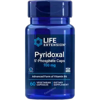 LIFE EXTENSION PYRIDOXAL 5 PHOSPHATE CAPSULAS 20 MG,150 VEG CAPSULAS
