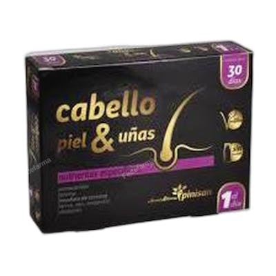 PINISAN CABELLO PIEL Y UÑAS 30 DIAS 30 CAPSULAS