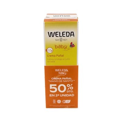 WELEDA DUPLO PAÑAL 75ML 50% DTO 2ª UNIDAD DIC 2025