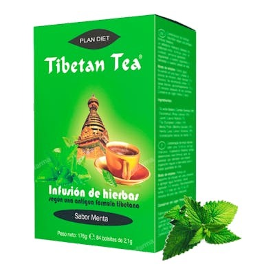 TIBETAN TEA SABOR MENTA EQUILIBRIO NATURAL 84 INFUSIONES"