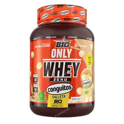 BIG ONLY WHEY CONCENTRADO PROTEINA CONGUITOS GALLETA 1KG