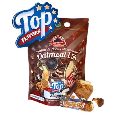 MAX PROTEIN OATMEAL TOP FLAVORS 1,5KG BIGGERS SACO 1,5KG