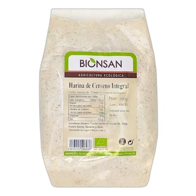 BIONSAN HARINA DE CENTENO INTEGRAL ECO 500G