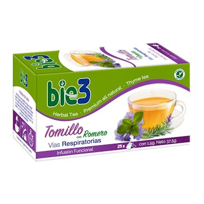 BIE 3 TOMILLO CON ROMERO INFUSION 25 BOLSITAS