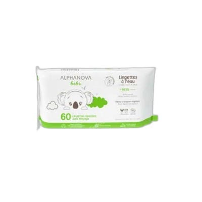 ALPHANOVA TOALLITAS DE BEBE COSMOS 60 UN