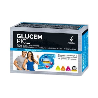 NOVADIET GLUCEMPIC 15 COMP