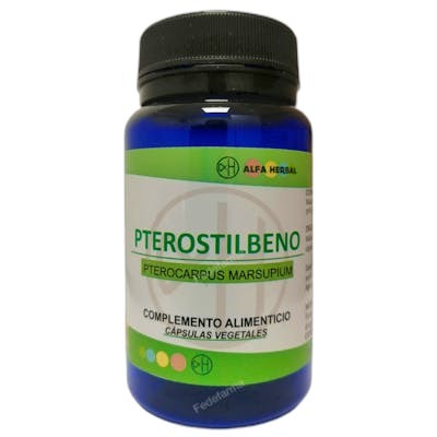 ALFA HERBAL PTEROSTILBENO (PTEROCARPUS MARSUPIUM) 60 COMP