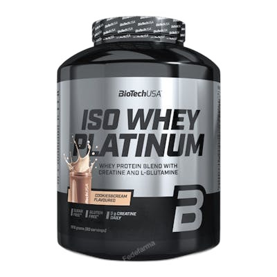 BIOTECHUSA ISO WHEY PLATINUM 1816 G COOKIES & CREAM